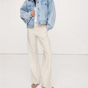 Banana republic HIGH-RISE MODERN STRAIGHT CITY STRETCH PANT